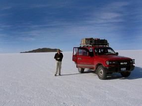 Jeep Tour in der Wüste Bolivien