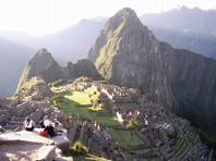 Machu Picchu: Die alte Stadt der Inkas in den Anden von Peru