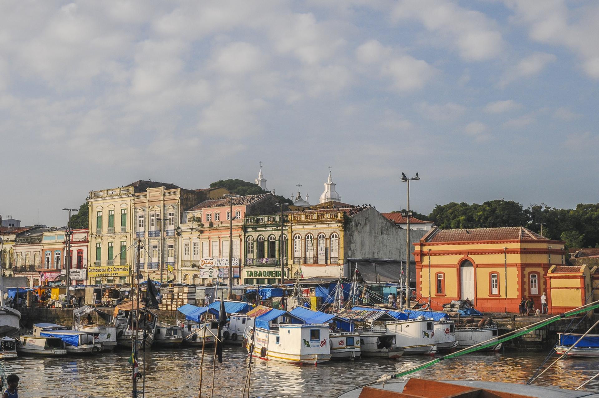 In Belem wird das religioese Fest Cirio de Nazare gefeiert