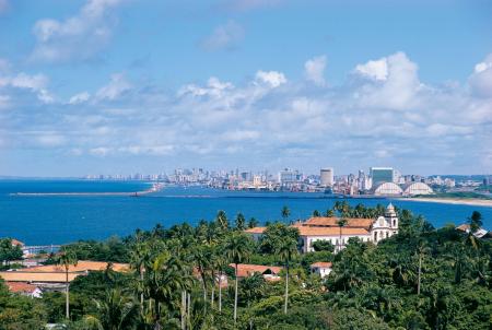 Blick auf Recife, Sitz des Instituto Ricardo Brennand