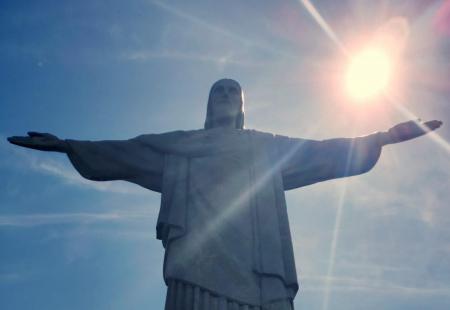 Es gibt eine neue groesste Christusstatue in Brasilien