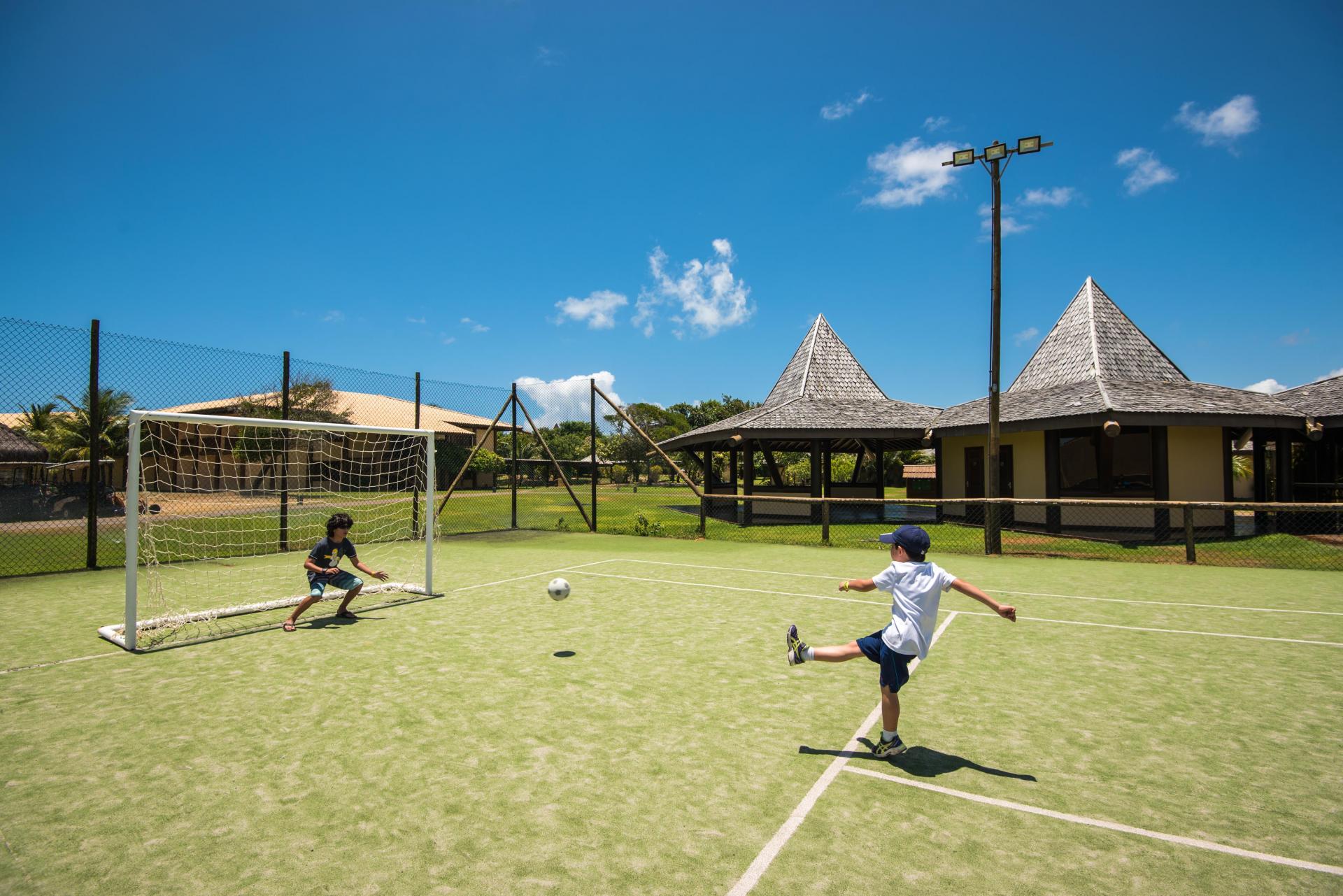 Junge Fussballtalente in Brasilien