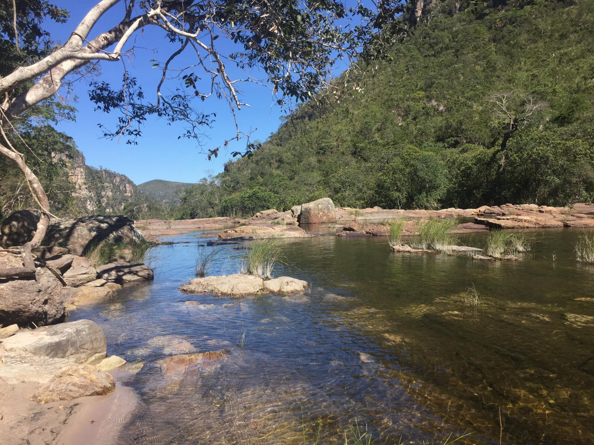 Ideal fuer den Pato Mergulhao: Unberuehrte Natur in der Chapada dos Veadeiros