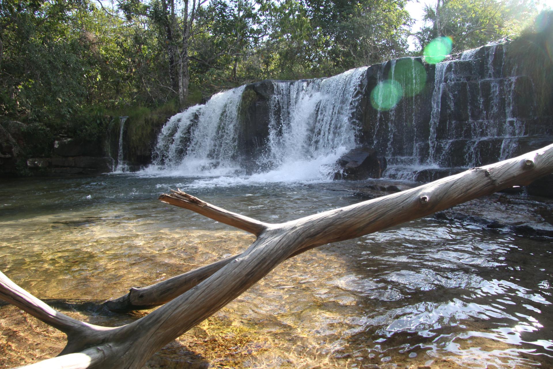 Wasserfall bei Pirenopolis