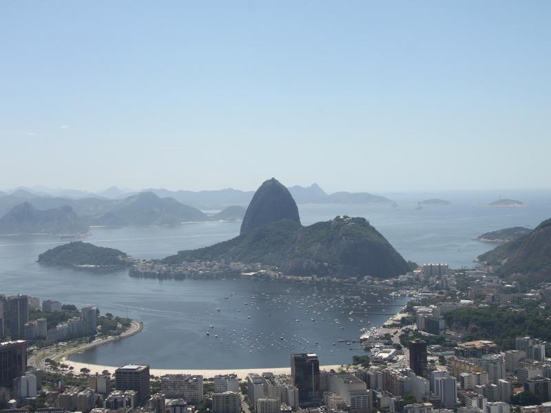 Wahrzeichen Brasiliens: der Zuckerhut in Rio de Janeiro