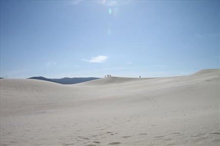 Sand Dünen im Süden von Brasilien