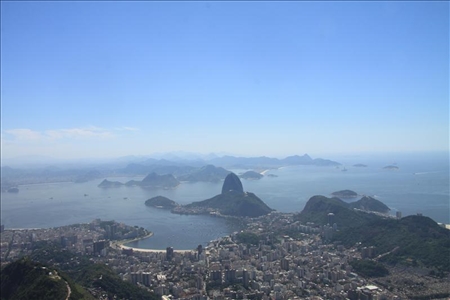 Blick auf den Zuckerhut in Rio de Janeiro