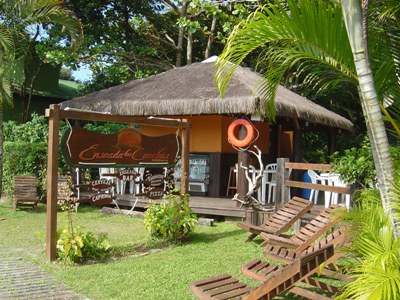 Gartenhaus auf der Ilha do Mel