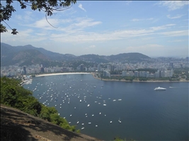Rio de Janeiro bereitet sich auf Urlauber vor Hafen von Rio de Janeiro in Brasilien