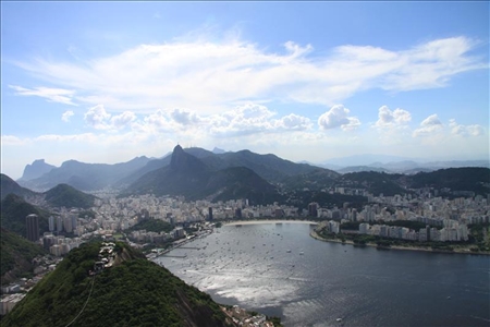 Aussicht auf Rio de Janeiro in Brasilien
