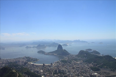 Aussicht auf Rio de Janeiro in Brasilien