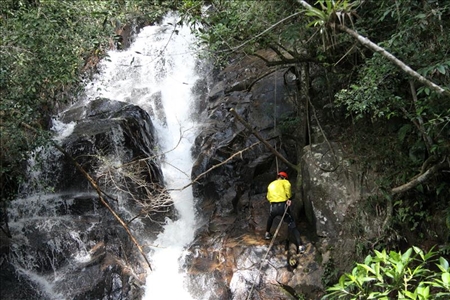 Wasserfall in Santa Catarina, Brasilien