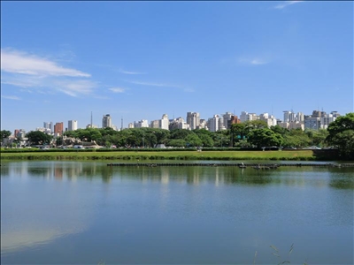 Park im brasilianischen Sao Paulo
