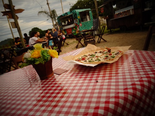 Informationen zu Food Trucks und Food Parks in Brasilien Brasilianische Pizza