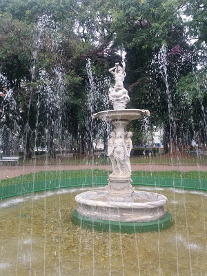 Brunnen in einem Park in Belo Horizonte