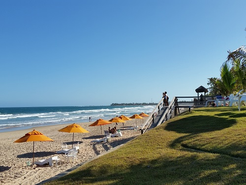 Strand im Nordosten Brasiliens