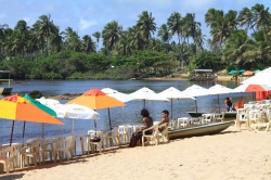 Strand in Brasilien