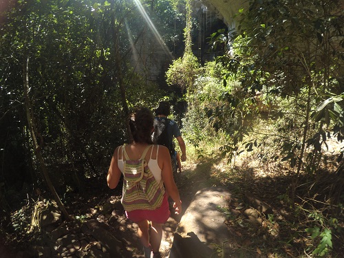 Wanderung durch den Regenwald