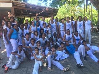 Gruppenfoto Capoeira Capoeira Feier