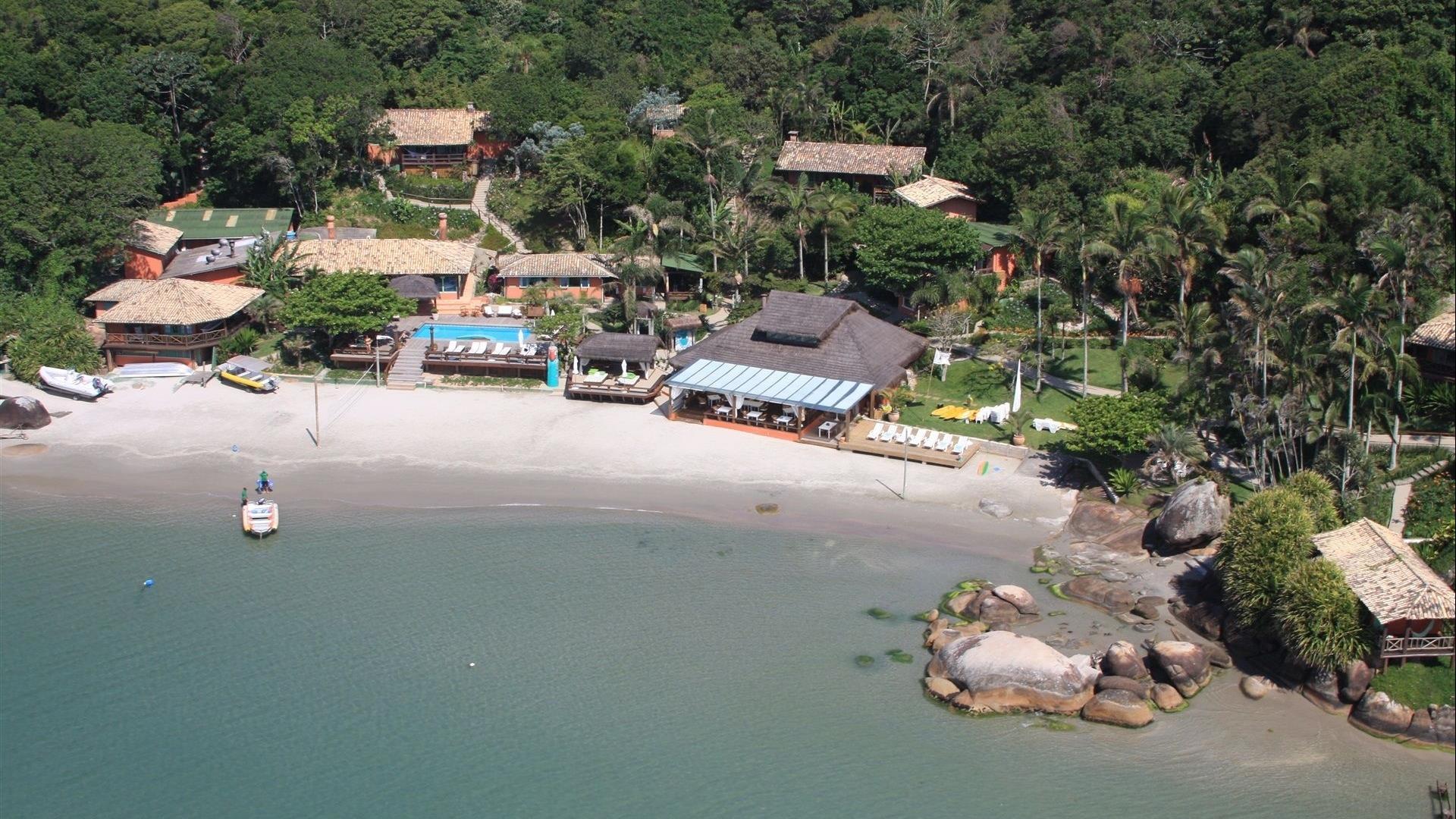Brasilien Florianopolis: Landestypische Unterkunft - Pousada Ilha do Papagaio 