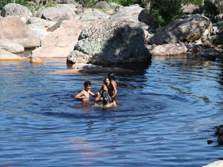 Naturschwimmbad in der Chapada Diamantina