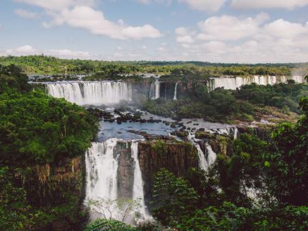 Die beeindruckenden Wasserfälle von Iguacu