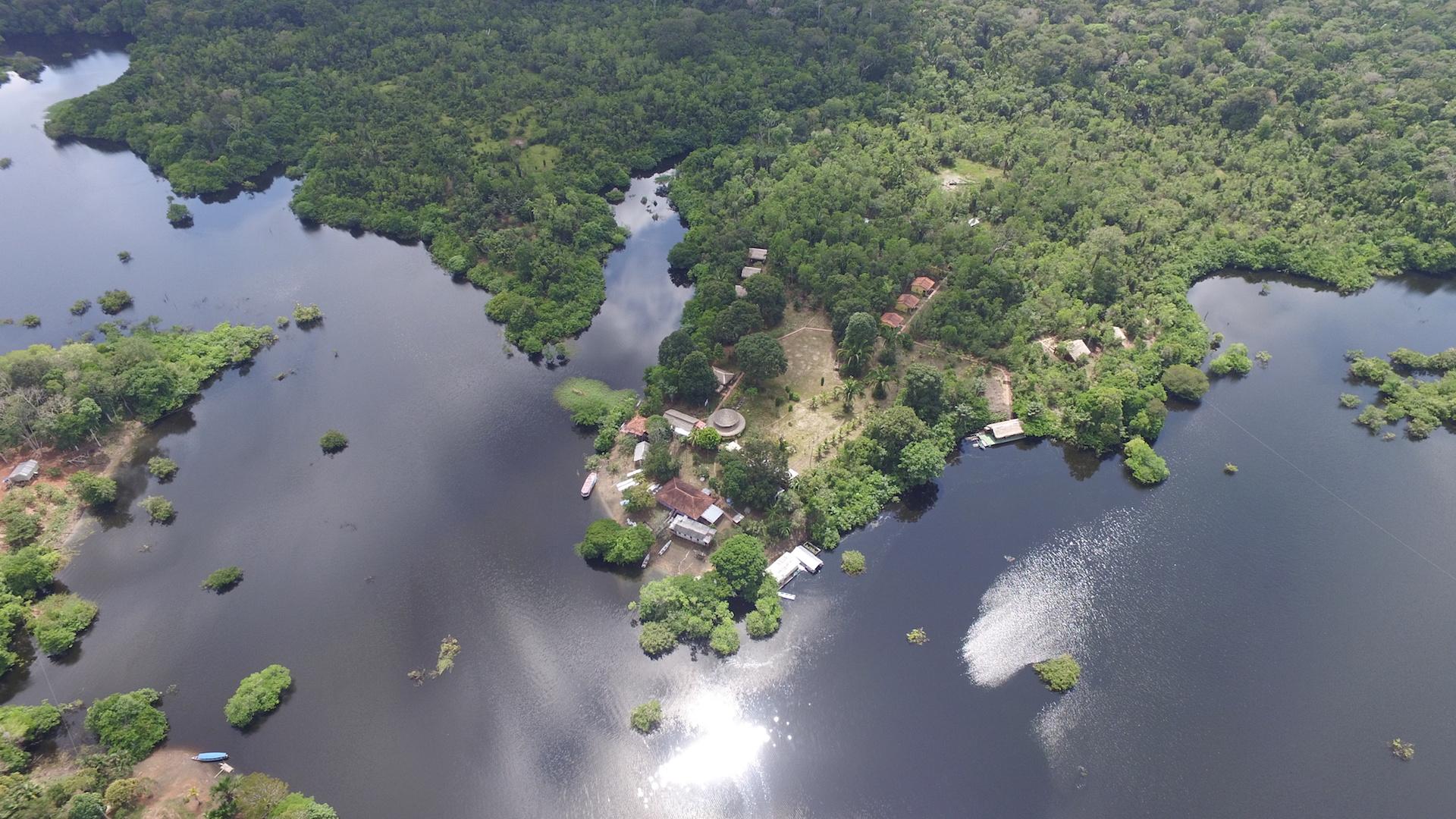 Turtle Lodge am Mamori Fluss