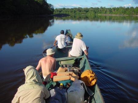 Unternehmen Sie mit uns einen Ausflug auf dem Fluss Caura in Venezuela