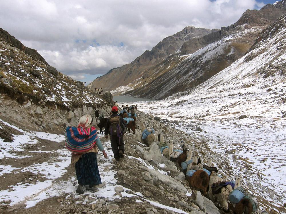 Erleben sie eine ganz besondere Trekkingtour durch die Königskordillere in Bolivien