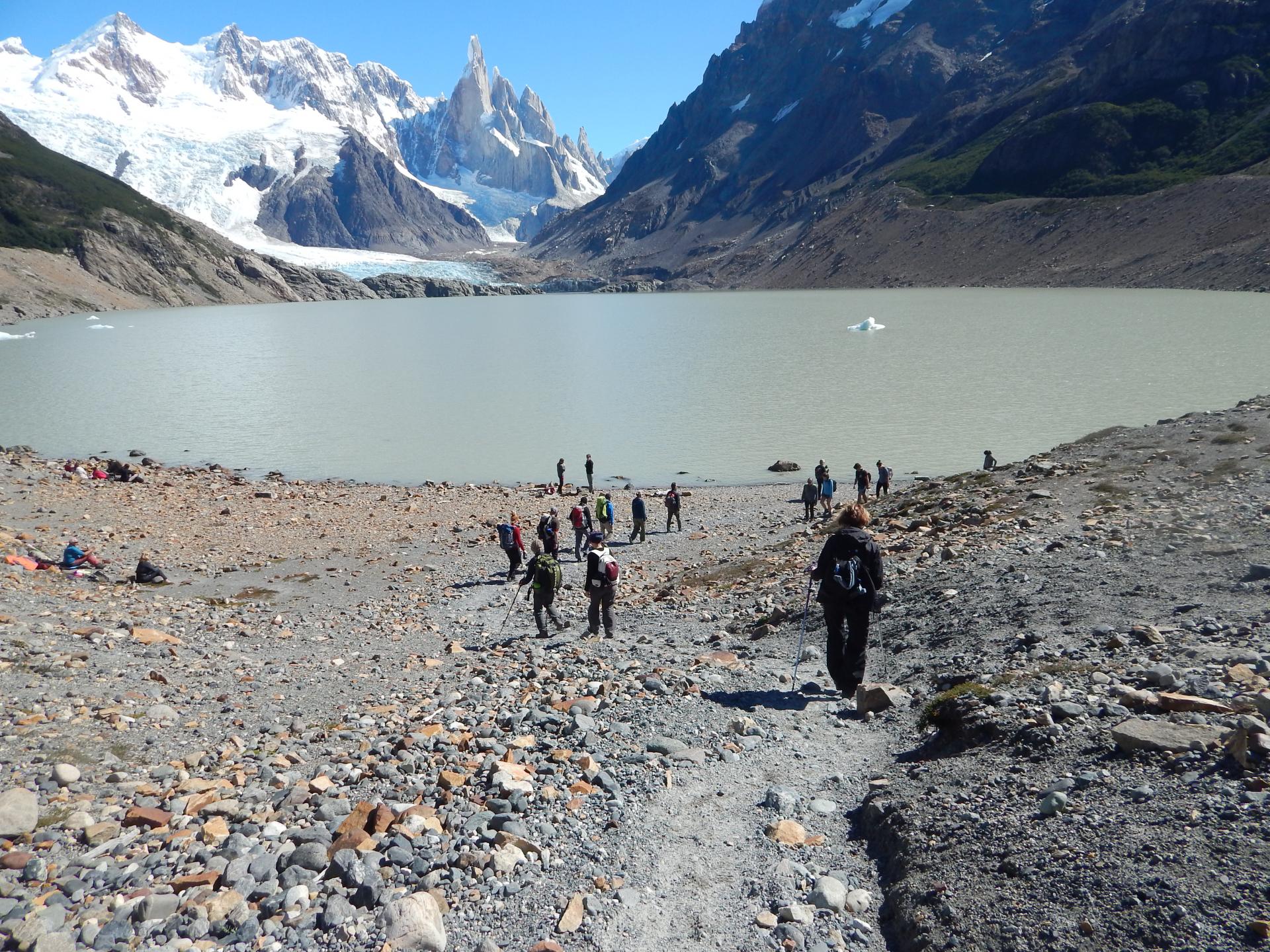 Auf dieser Trekkingtour wandern Sie entlang des Fitz Roys und entdecken die Lagune Torre in Argentinien