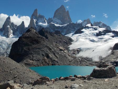 Erleben Sie den einmaligen Ausblick auf die Lagune de los Tres auf dieser Trekkingreise durch Patagonien