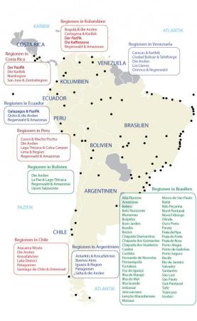 Erleben Sie eine Rundreise durch verschiedene Länder Lateinamerikas