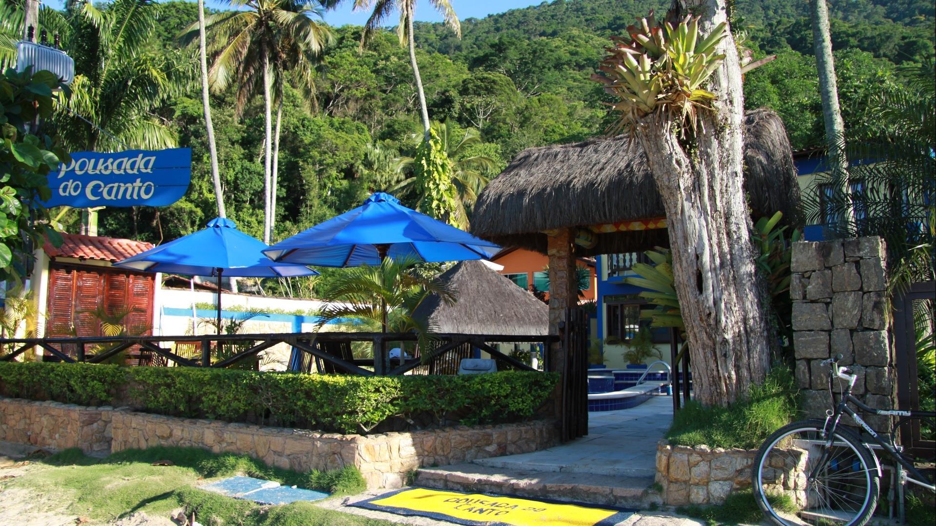 Brasilien Ilha Grande: Landestypische Unterkunft - Pousada do Canto