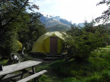 Auf dieser Trekkingtour übernachten Sie in einem Zelt und erleben Patagonien hautnah