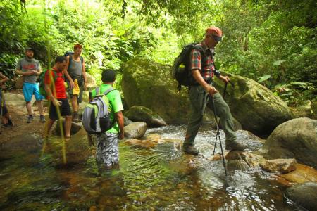 Begeben Sie sich auf eine aktive Wandertour zur präkolumbianischen Ausgrabungsstätte Ciudad Perdida