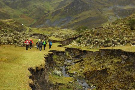 Begeben Sie sich auf eine Trekkingtour durch die Sierra Nevada bei Cocuy in Kolumbien