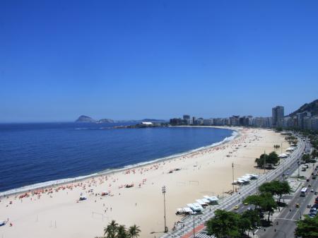 Copacabana Strand in Rio de Janeiro