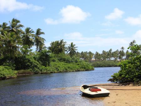 Imbassai-Fluss in Bahia