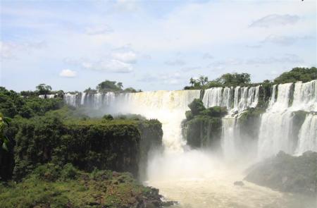 Wasserfälle von Iguacu auf der argentinischen Seite