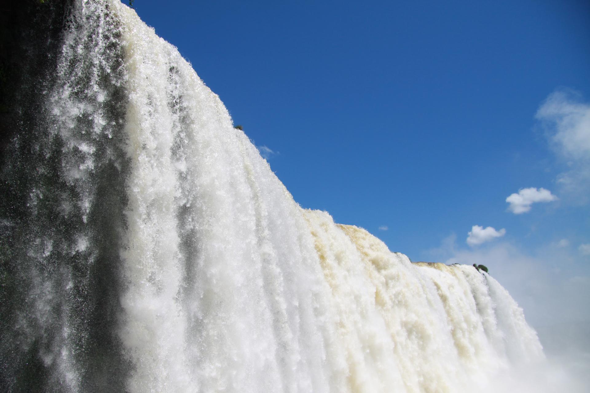 Imposante Iguacu Fälle