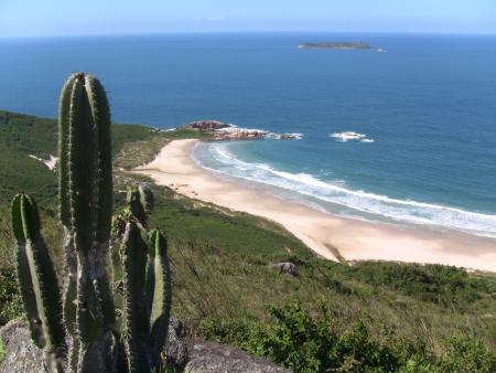 Lagoinha do Leste von oben