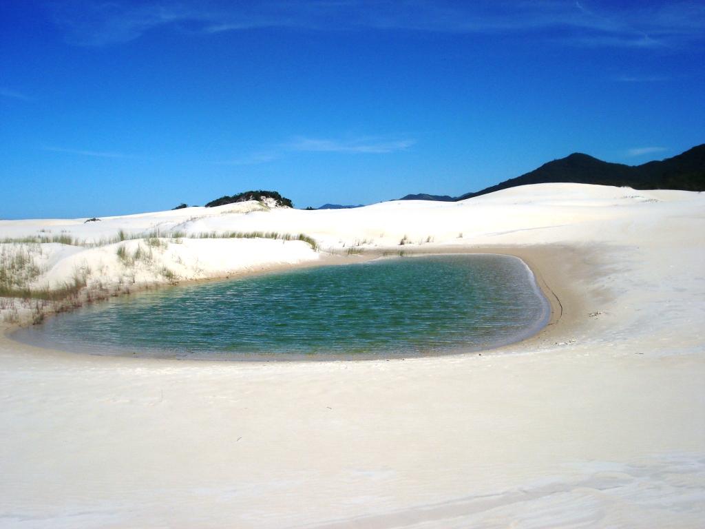 Malerische Dünen bei Florianopolis