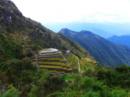 Entdecken Sie die Ruinen entlang des Inka Trails von Salkantay nach Machu Picchu