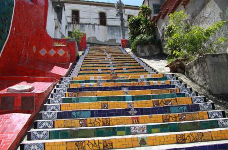 Selaron Treppe in Rio