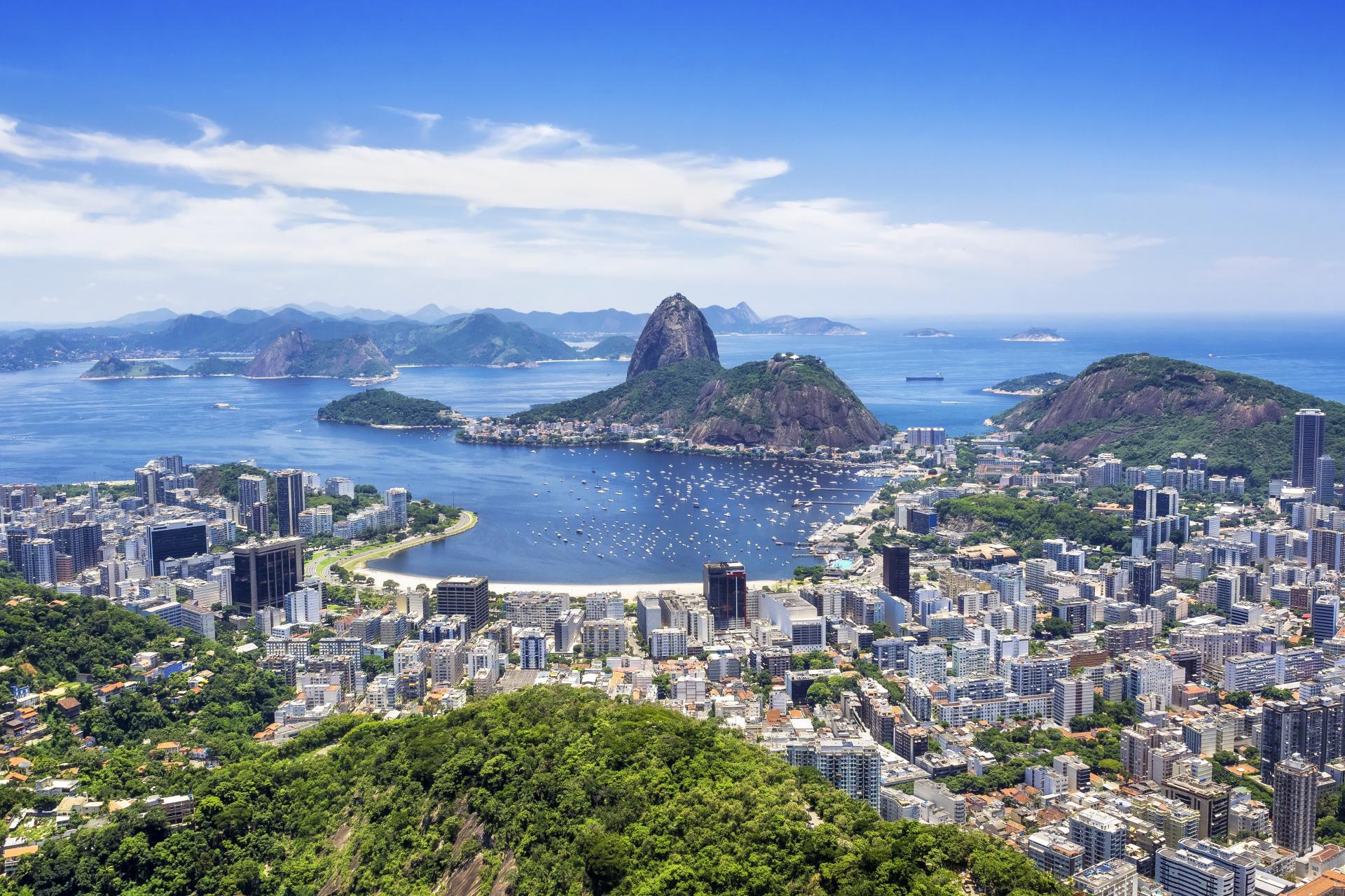 Panorama von Rio mit Zuckerhut