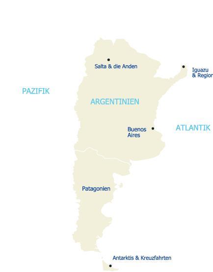 Erleben Sie die unterschiedlichen Regionen Argentiniens in einer Rundreise mit uns