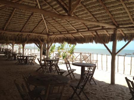 Barra Grande Kite Camp Essbereich