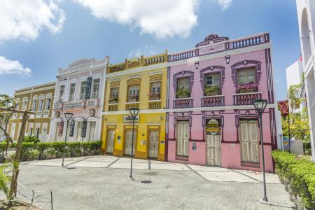 Fortaleza: Historische Häuser