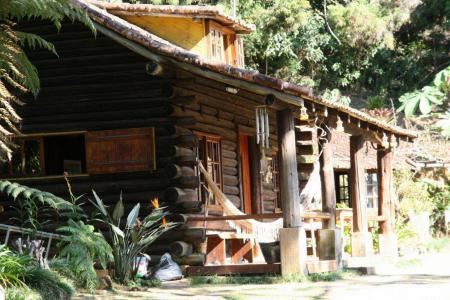 Eco-Lodge Gebäude