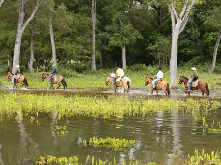 Reitausflug im Nord-Pantanal